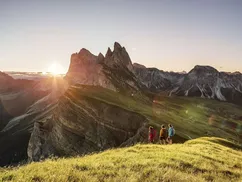 Breathtaking Sunrise Views from Seceda in Val Gardena, Dolomites