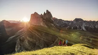 Breathtaking Sunrise Views from Seceda in Val Gardena, Dolomites
