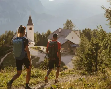 Excursion to the La Crusc Sanctuary in Alta Badia