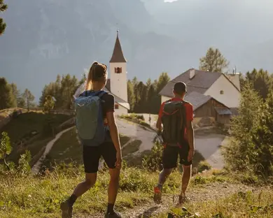 Excursion to the La Crusc Sanctuary in Alta Badia