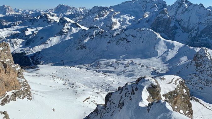 Sellaronda Passo Pordoi