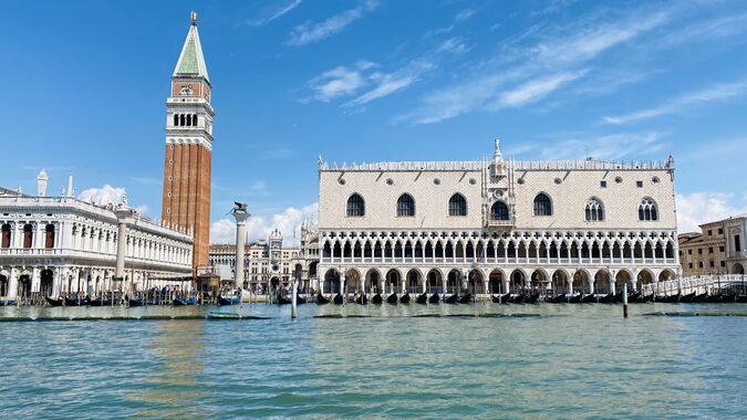 Palazzo Ducale - Doge's Palace Viewed from the Grand Canal - Venice