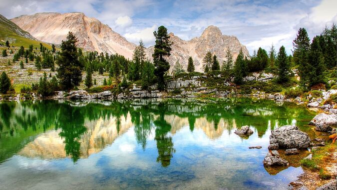 Explore the beauty of the Fanes-Sennes-Braies Natural Park, nestled in the pristine nature of the Dolomites