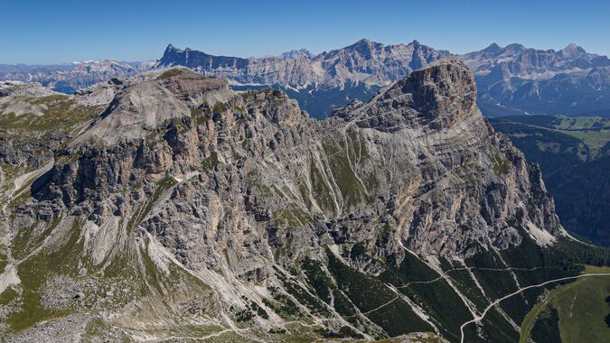 From Forcella to the Sassongher Summit, Val Badia, Italy