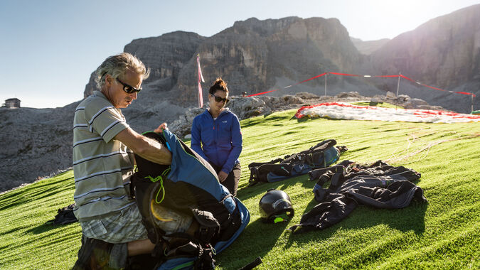 Indimenticabile avventura in parapendio nelle Dolomiti