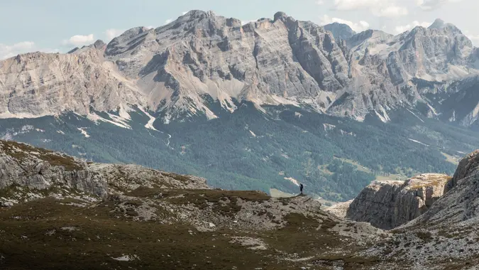 Meraviglio vista su Lavarella e Conturines