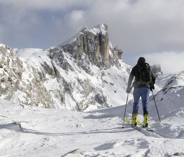 Sci alpinismo e free ride nelle Dolomiti