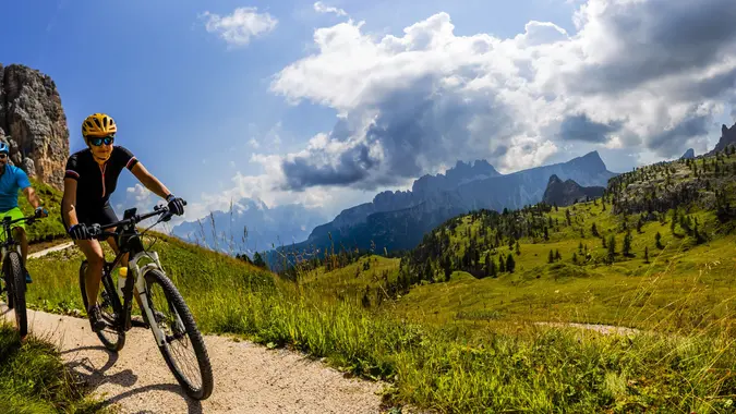 Active Mountain Biking Adventure in the Dolomites