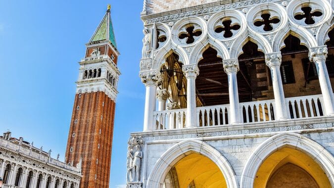 Venice palazzo ducale bell campanile tower axp photography