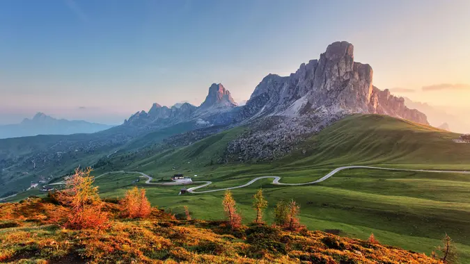 Italian cycling: The legendary Passo Giau, featured in the Giro d'Italia