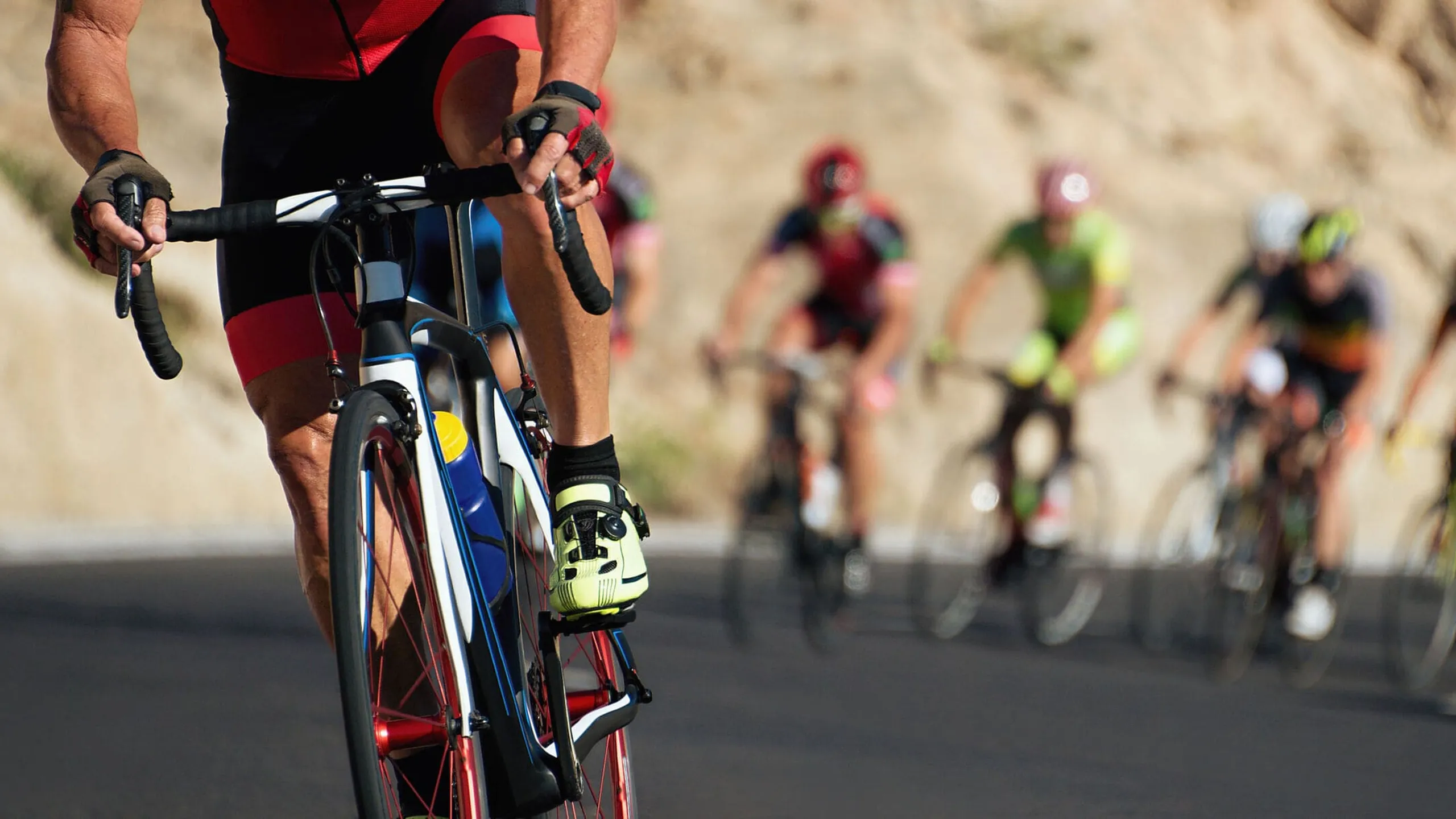 Passionate cycling exploration amid the stunning Dolomites in the Italian Alps.