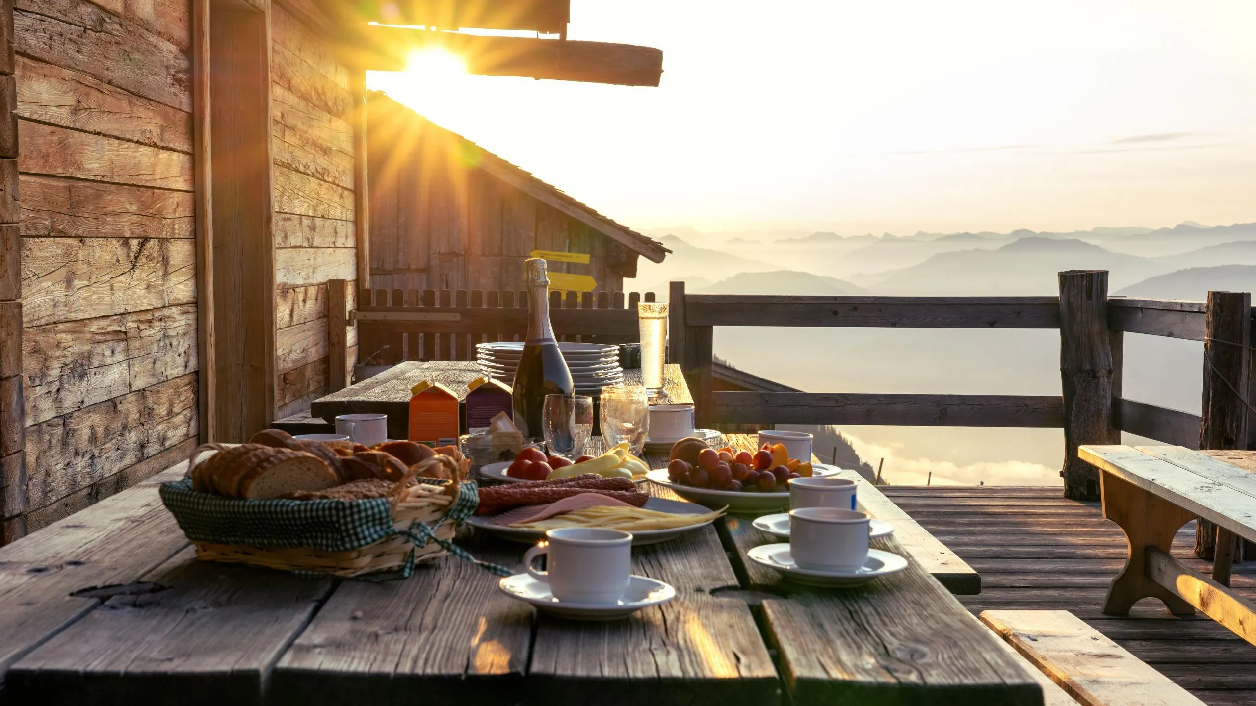 Colazione in rifugio