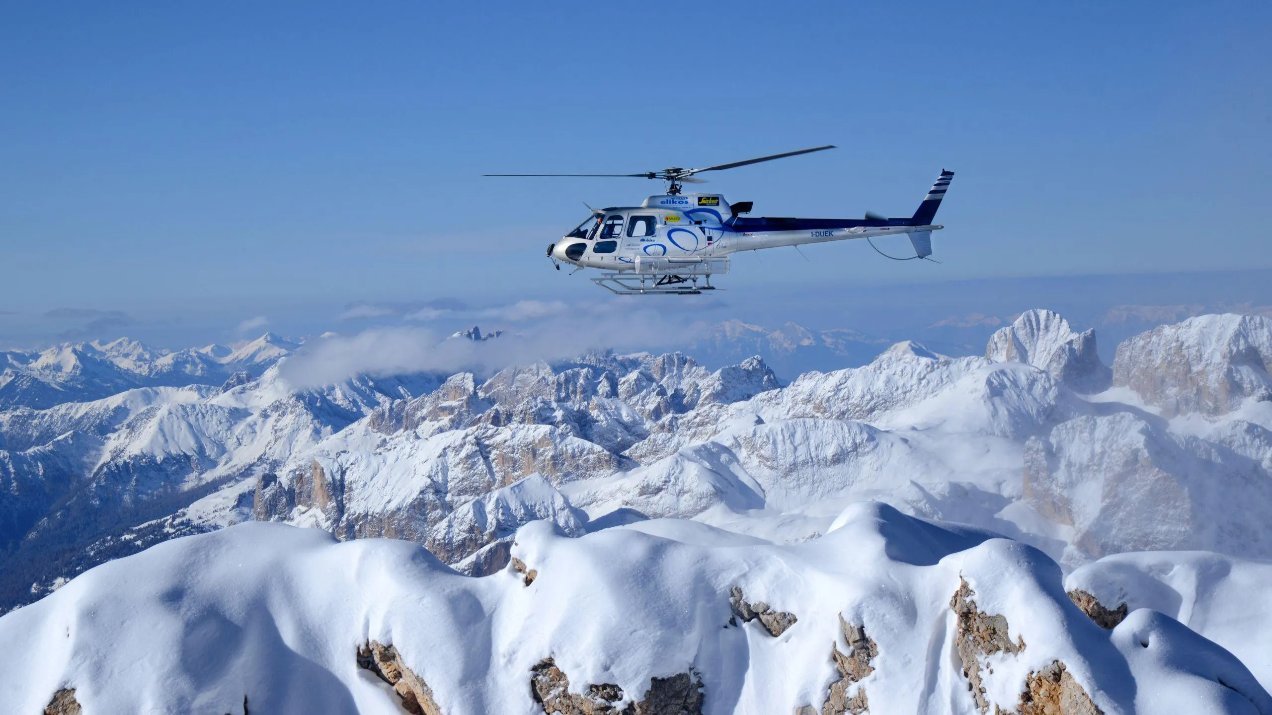 Luxury ski safari in the Dolomites - Italian Alps