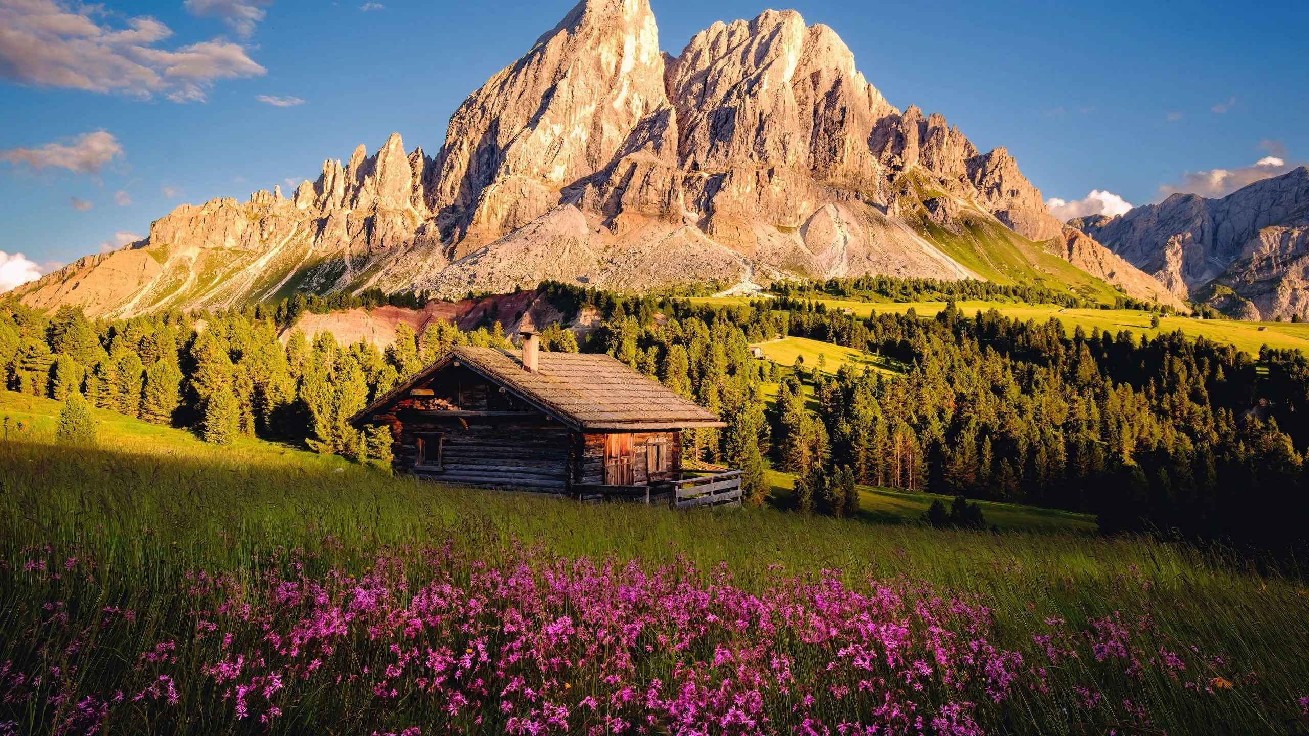 Passo delle Erbe at feet of Mount Pütia