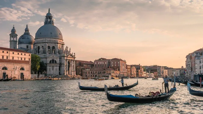 Venice gondola veneto italy