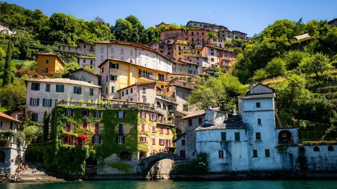 Tiny village lake como glamour italt