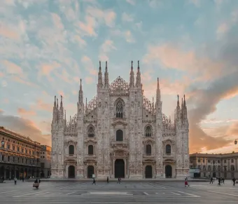 Milano duomo italy fashion city