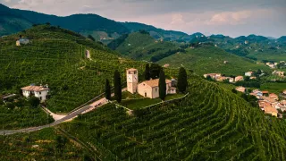 Prosecco hills farradisoligo veneto italy alberto caliman