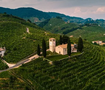 Prosecco hills farradisoligo veneto italy alberto caliman