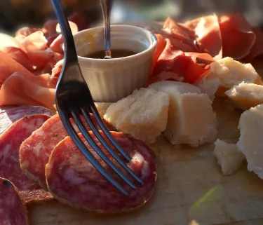 Italian aperitivo food delights in North Italy