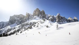 Winter panorama of the Dolomites, Italian Alps, Photo: Photo: IDM Suedtirol- Alfi