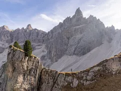 Hiking in the Natural Park of Puez odle Dolomites