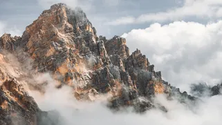 Croda Rossa, Cortina d'Ampezzo, Veneto, Dolomites,