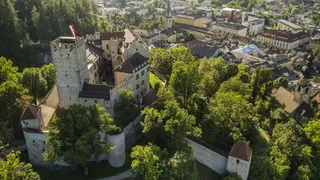 Summer view of Schloss in the Dolomites. Ph Harald Wisthaler IDM