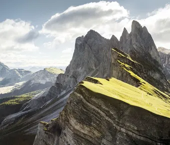 The beautiful Seceda hike Dolomites IDM Sudtirol Alto Adige Andreas Mierswa
