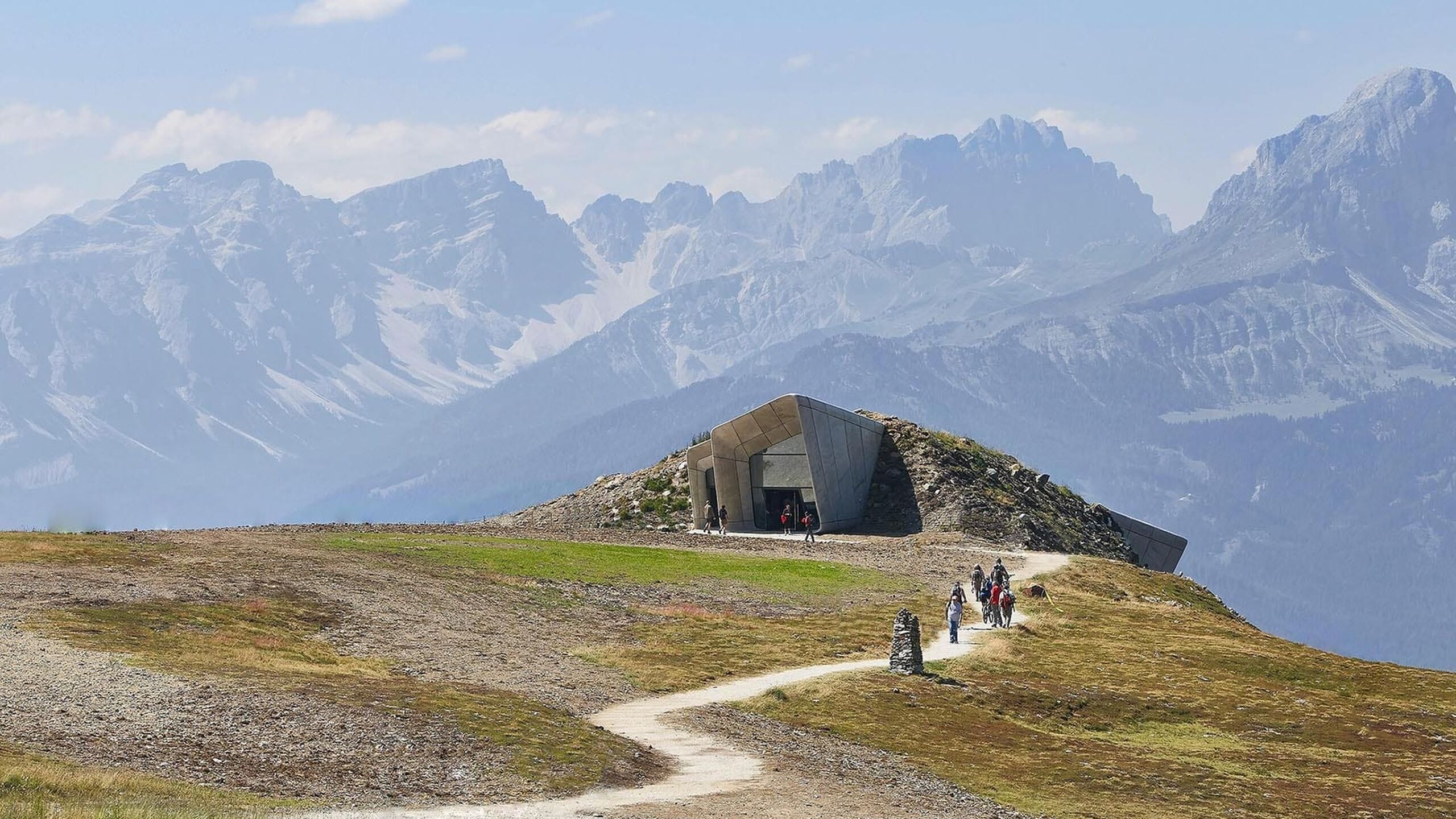 The Messner Mountain Museum, led by mountaineer Reinhold Messner, showcases mountaineering's rich history and culture.