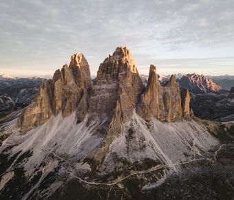 Panoramica delle Tre Cime di Lavaredo