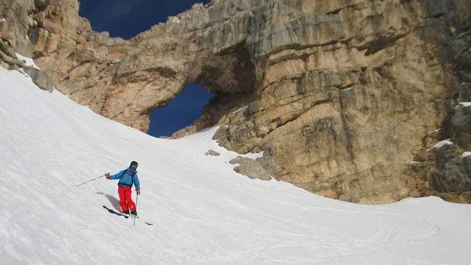 Freeride nelle Dolomiti