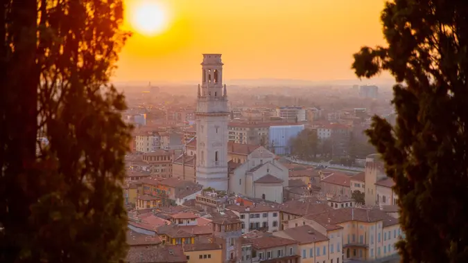 City in northern Italy