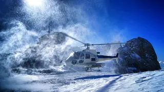 Heliskiing in the Dolomites