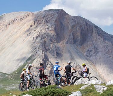 Mountain bike parco naturale Fanes-Sennes-Braies