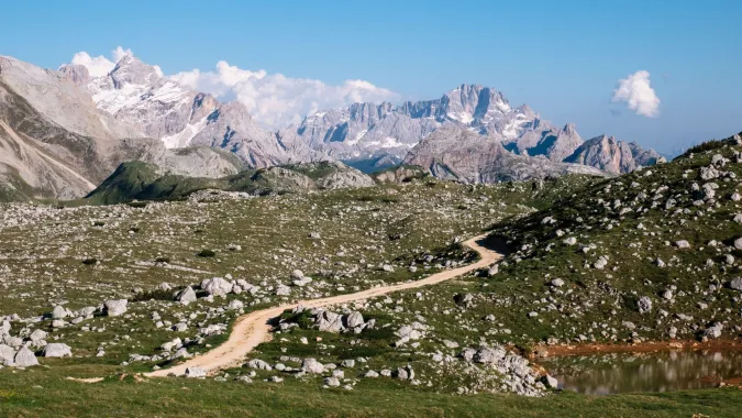 Mountain Path during Alta Vai N° 1