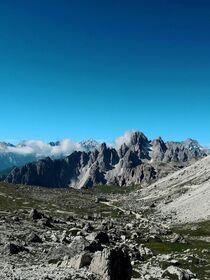 Three Peaks area of Lavaredo