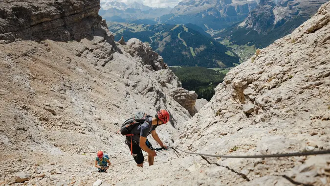 Via ferrata in Alta Badia