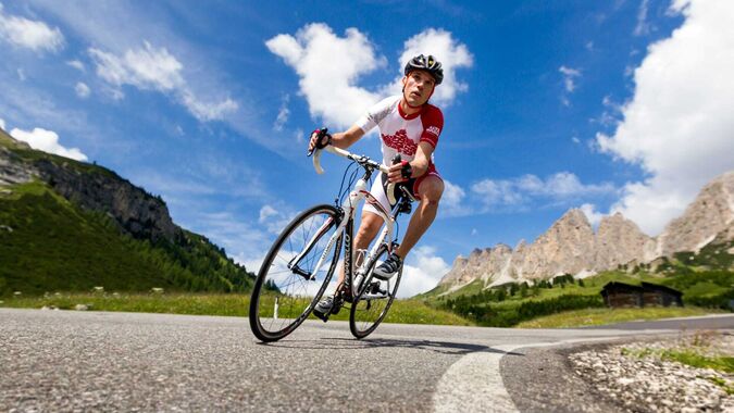 Road Bike in Alta Badia