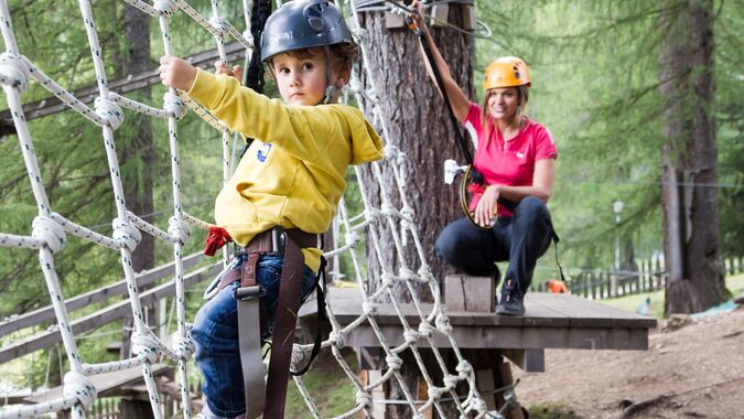 Colfosco Adventure Park in Alta Badia