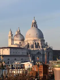 Venice and the domes of the cathedral