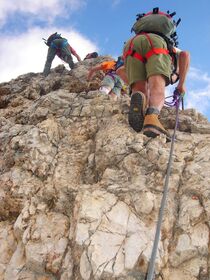 Via ferrata sulla Tofana di Mezzo