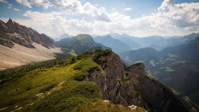 Breathtaking landscapes in the Civetta area