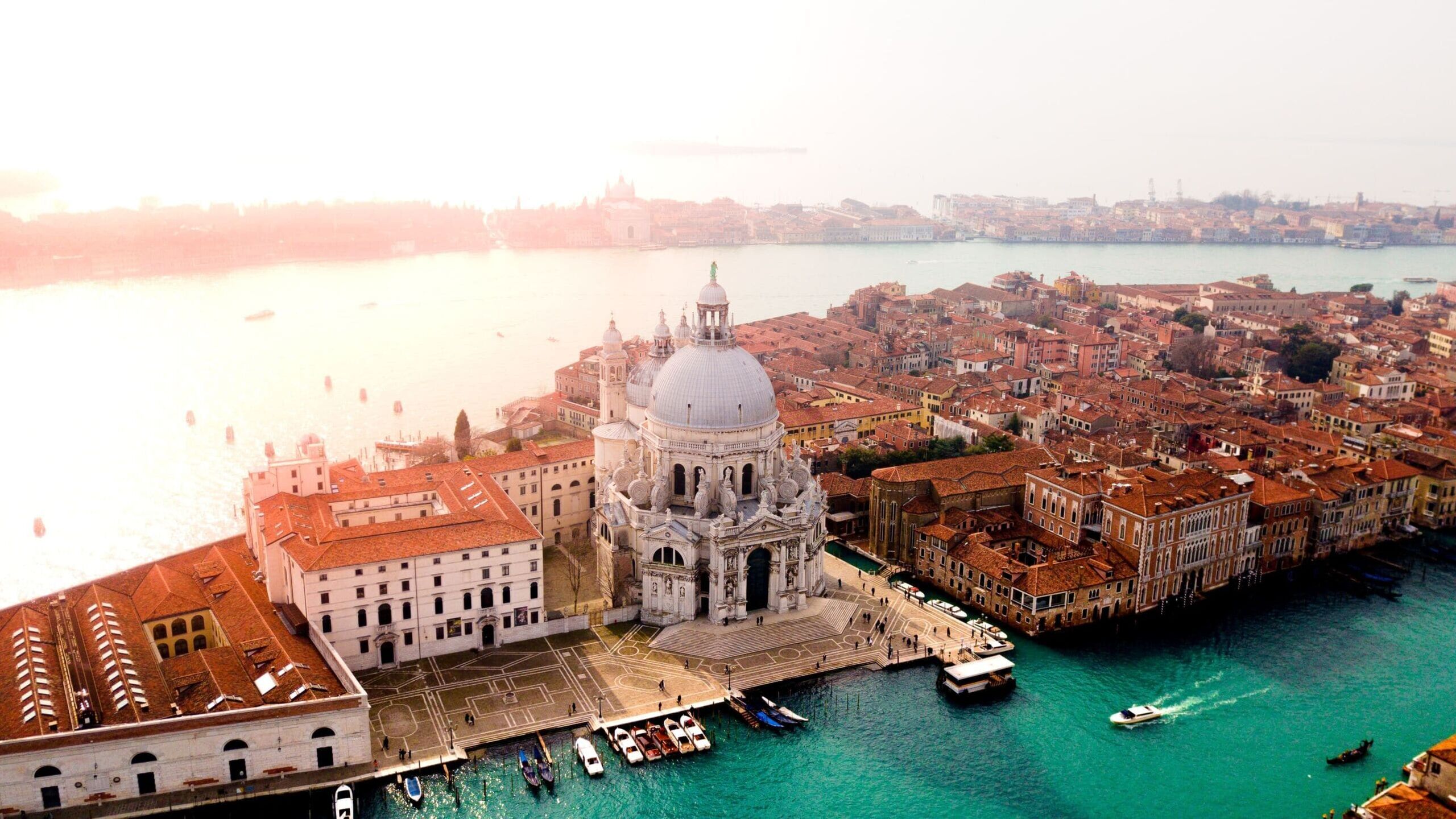 Venice with its beautiful historical monuments
