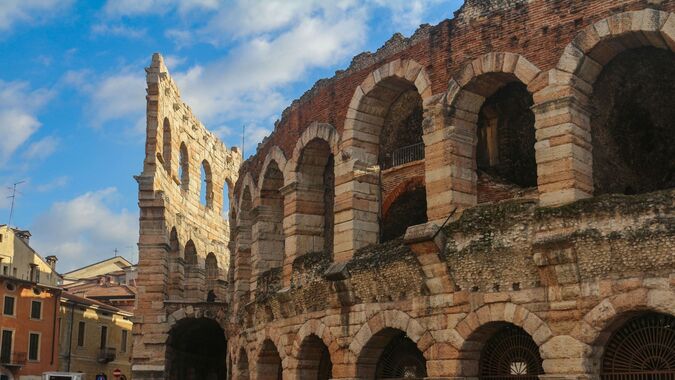 The Roman amphitheater of Verona